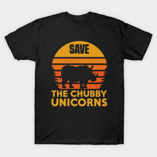 Save the chubby uniquecorn T-Shirt by raaphaart